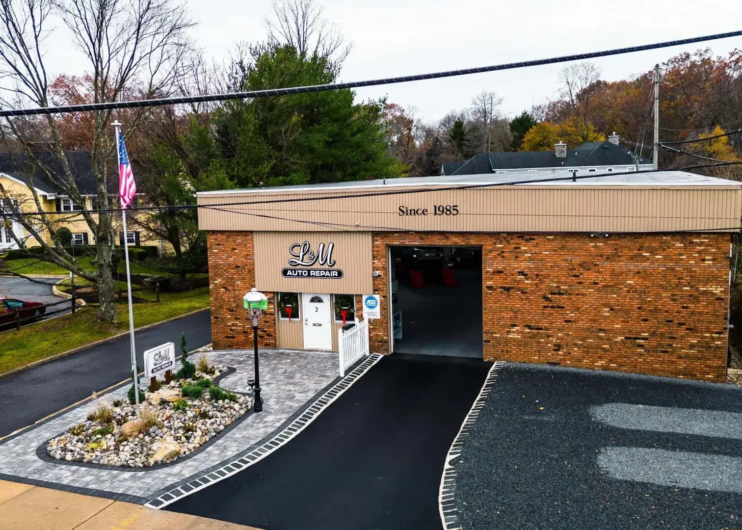 L&M Auto Center drone photo